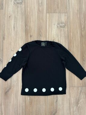 Like new - VECCELI ITALY Polkadot Top